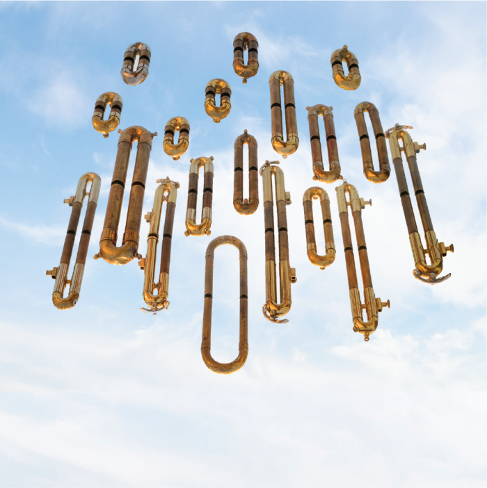 Trombones invading from the sky
